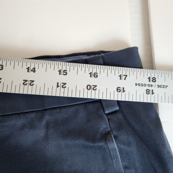 Brooks Brothers Blue Lightweight Advantage Chino Clark Pants Mens 36x30 - Picture 8 of 15